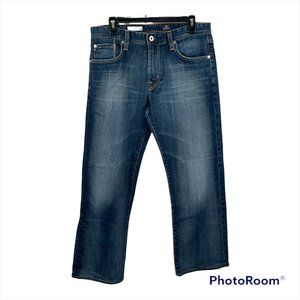 AG Adriano Goldschmied The Hero Relaxed Fit Denim Jeans Tag 32x34 Measure 32x28
